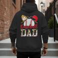 Baseball Dad Camo Husband Fathers Day Player Coach Dad Son Men's Hoodie Back Print