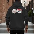 Baseball Dad Coach Men Baseball OG Old School Baller Men's Hoodie Back Print Baseball Dad Coach Men Baseball OG Old School Baller Men's Hoodie Back Print