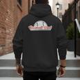 Baseball Dad Cool Simple Vintage Look Sports Graphic Men's Hoodie Back Print Baseball Dad Cool Simple Vintage Look Sports Graphic Men's Hoodie Back Print