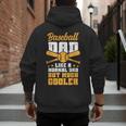 Baseball Dad Much Cooler Funny Softball And Baseball Game Men's Hoodie Back Print Baseball Dad Much Cooler Funny Softball And Baseball Game Men's Hoodie Back Print