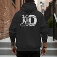 Baseball Dad Graphic Design For Sports Enthusiasts Men's Hoodie Back Print Baseball Dad Graphic Design For Sports Enthusiasts Men's Hoodie Back Print