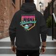 Baseball Dad Drip Home Plate Dripping Ice Cream Men's Hoodie Back Print Baseball Dad Drip Home Plate Dripping Ice Cream Men's Hoodie Back Print