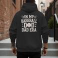 In My Baseball Dad ERA For Baseball Lovers Men's Hoodie Back Print In My Baseball Dad ERA For Baseball Lovers Men's Hoodie Back Print