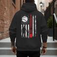 Baseball Dad Father And Son Baseball Love Men's Hoodie Back Print Baseball Dad Father And Son Baseball Love Men's Hoodie Back Print