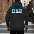 Baseball Dad Ice Cream Drip Happy Fathers Day Men's Hoodie Back Print Baseball Dad Ice Cream Drip Happy Fathers Day Men's Hoodie Back Print