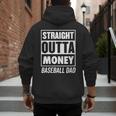 Baseball Dad Joke Men's Hoodie Back Print