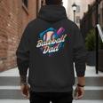 Baseball Dad Kids Birthday Baseball Drip Ice Cream Family Men's Hoodie Back Print Baseball Dad Kids Birthday Baseball Drip Ice Cream Family Men's Hoodie Back Print