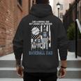 Baseball Dad Like A Normal Dad But Louder And Prouder Men's Hoodie Back Print Baseball Dad Like A Normal Dad But Louder And Prouder Men's Hoodie Back Print