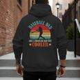 Baseball Dad Like A Regular Dad But Cooler Father's Day Men's Hoodie Back Print Baseball Dad Like A Regular Dad But Cooler Father's Day Men's Hoodie Back Print