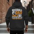 Baseball Dad Like a Regular Dad Only Way Cooler Men's Hoodie Back Print Baseball Dad Like a Regular Dad Only Way Cooler Men's Hoodie Back Print