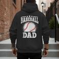 Baseball Dad Vintage Baseball Player Daddy Men Men's Hoodie Back Print Baseball Dad Vintage Baseball Player Daddy Men Men's Hoodie Back Print