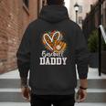 Baseball Daddy Leopard Heart Colorful Men's Hoodie Back Print Baseball Daddy Leopard Heart Colorful Men's Hoodie Back Print