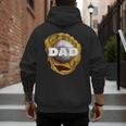 Baseball Sports Baseball Dad Men's Hoodie Back Print
