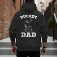 Bucket Dad Softball Dad Baseball Dad Catcher Men's Hoodie Back Print Bucket Dad Softball Dad Baseball Dad Catcher Men's Hoodie Back Print
