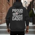 Dad Baseball Men Vintage Proud Baseball Daddy Men's Hoodie Back Print Dad Baseball Men Vintage Proud Baseball Daddy Men's Hoodie Back Print
