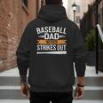 Father Fathers Day Baseball Lovers Baseball Dad Homerun Men's Hoodie Back Print Father Fathers Day Baseball Lovers Baseball Dad Homerun Men's Hoodie Back Print