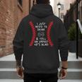 Need To Drink And Tell An Umpire He's Blind Baseball Dad Men's Hoodie Back Print