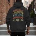 Raising Champions One Game At A Time Proud Baseball Dad Men's Hoodie Back Print Raising Champions One Game At A Time Proud Baseball Dad Men's Hoodie Back Print