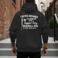 A Super Sexy Baseball Dad Happy Father's Day T-Shirt Men's Hoodie Back Print