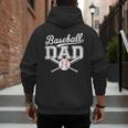 Vintage Baseball Dad Sport Lovers Batter Player Fathers Art Men's Hoodie Back Print Vintage Baseball Dad Sport Lovers Batter Player Fathers Art Men's Hoodie Back Print