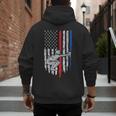 Vintage Baseball US Flag Tee Baseball Dad Player Coach Men's Hoodie Back Print Vintage Baseball US Flag Tee Baseball Dad Player Coach Men's Hoodie Back Print