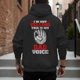 Vintage I'm Not Yelling This Is My Baseball Dad Voice Men's Hoodie Back Print Vintage I'm Not Yelling This Is My Baseball Dad Voice Men's Hoodie Back Print