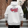 Baseball Dad Coach Baseball Baseball Premium Men's Hoodie Back Print