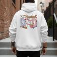 Baseball Dad Game Day Sport Lovers Baseball Fathers Day Men's Hoodie Back Print Baseball Dad Game Day Sport Lovers Baseball Fathers Day Men's Hoodie Back Print