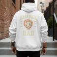 Baseball Dad Premium Men's Hoodie Back Print Baseball Dad Premium Men's Hoodie Back Print