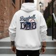 Baseball Dad Proud Fathers Sports Gear Men's Hoodie Back Print