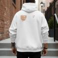 Baseball Dad Softball Dad Father's Day Premium Men's Hoodie Back Print Baseball Dad Softball Dad Father's Day Premium Men's Hoodie Back Print