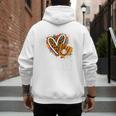 Baseball Daddy Fathers Day Premium Men's Hoodie Back Print Baseball Daddy Fathers Day Premium Men's Hoodie Back Print