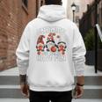 Basketball Gnomies Have Fun For Baseball Dad And Coach Premium Men's Hoodie Back Print