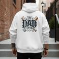 Best Dad Ever Father's Day Sports Papa Baseball Daddy Men's Hoodie Back Print Best Dad Ever Father's Day Sports Papa Baseball Daddy Men's Hoodie Back Print