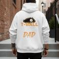 My Favorite T-Ball Player Calls Me Dad – Baseball Dad Premium Men's Hoodie Back Print