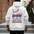 Groovy Baseball Dad Daddy Father Happy Fathers Day Men Guys Men's Hoodie Back Print Groovy Baseball Dad Daddy Father Happy Fathers Day Men Guys Men's Hoodie Back Print