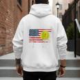 Patriotic Softball Dad Like A Baseball Dad Raglan Baseball Tee Men's Hoodie Back Print Patriotic Softball Dad Like A Baseball Dad Raglan Baseball Tee Men's Hoodie Back Print