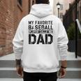 Retro Baseball Dad My Favorite Baseball Player Calls Me Dad Men's Hoodie Back Print Retro Baseball Dad My Favorite Baseball Player Calls Me Dad Men's Hoodie Back Print