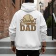 Retro Vintage Baseball Dad Summer Sports Lover Fathers Day Premium Men's Hoodie Back Print Retro Vintage Baseball Dad Summer Sports Lover Fathers Day Premium Men's Hoodie Back Print
