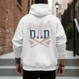 Vintage Baseball Dad Humor Father's Day Sport Lovers Men's Hoodie Back Print Vintage Baseball Dad Humor Father's Day Sport Lovers Men's Hoodie Back Print