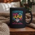 100 Days Of School Baseball Drip 100 Days Boy Girl Kids Graphic Print Coffee Mug