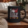 100 Days Of School Cute Bow Baseball Boy Girl Teacher Graphic Print Coffee Mug