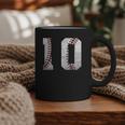 2016 10th Birthday Baseball Boys Kids Ten 10 Tenth Graphic Print Coffee Mug