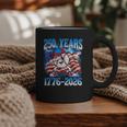 250 Years 1776 2026 250th Baseball American Flag 4th Of July Graphic Print Coffee Mug