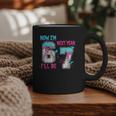 Now Im 6 Next Year I'Ll Be 7 Baseball Ice Cream Drip 67 Meme Graphic Print Coffee Mug