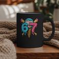 67 Baseball Ice Cream Drip Player Graphic Print Coffee Mug