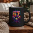 67 Meme Trendy Baseball Number 67 Player Six Seven Graphic Print Coffee Mug