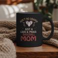 Ain’t No Drama Just a Loud & Proud Baseball Mom Graphic Print Coffee Mug