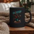Backstop Catcher Baseball Graphic Graphic Print Coffee Mug