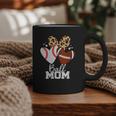 Ball Mom Football Baseball Mom Heart Graphic Print Coffee Mug Ball Mom Football Baseball Mom Heart Graphic Print Coffee Mug